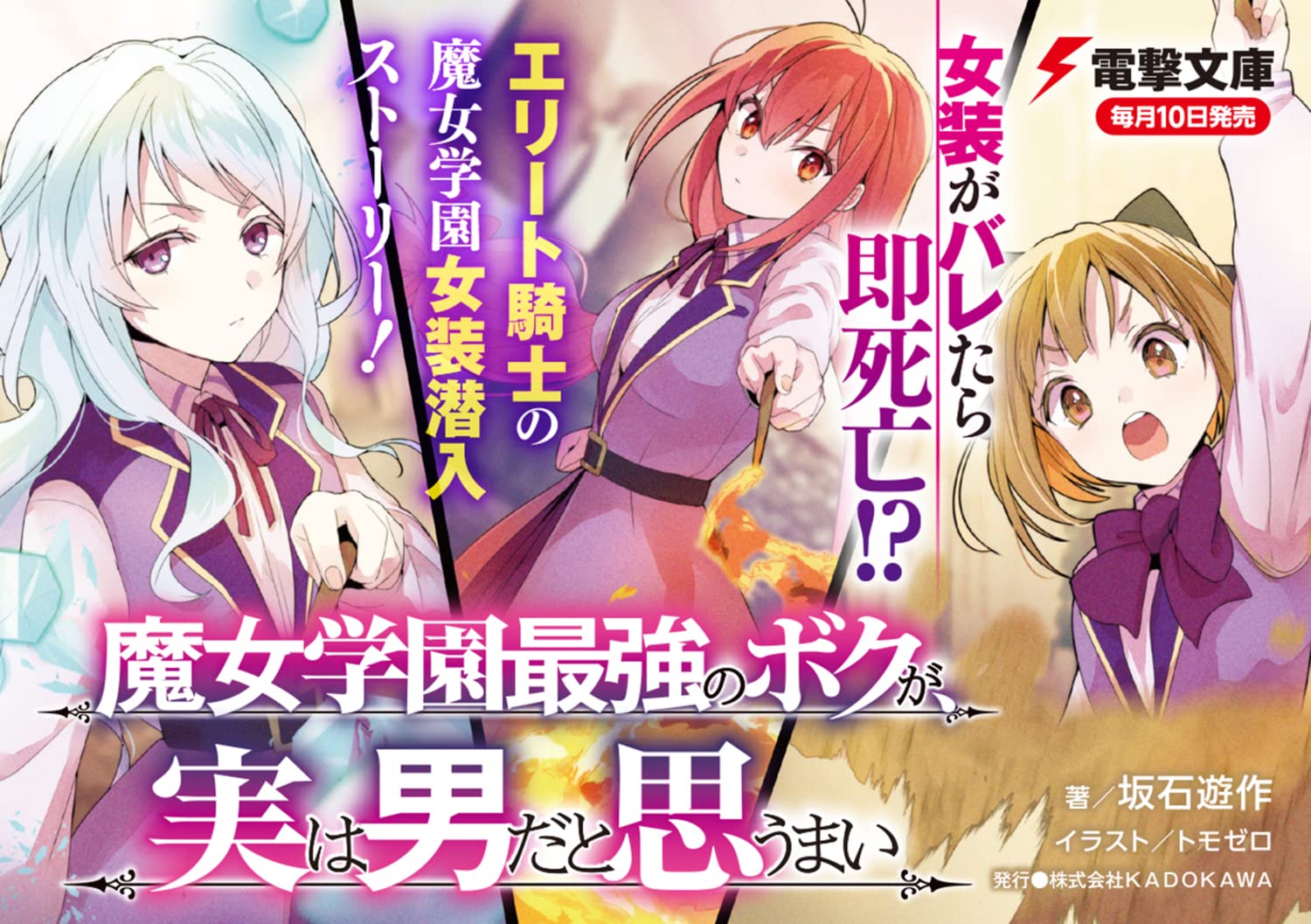 魔女学園最強のボクが 実は男だと思うまい 電撃文庫 坂石 遊作 トモゼロ 配送料無料