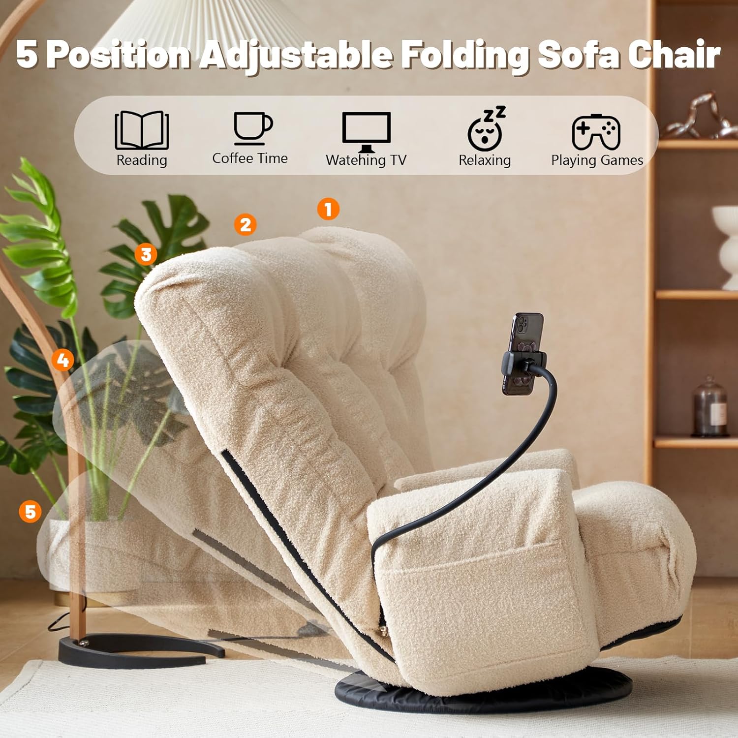 360° Swivel Gaming Floor Chair, Position Armenia Ubuy