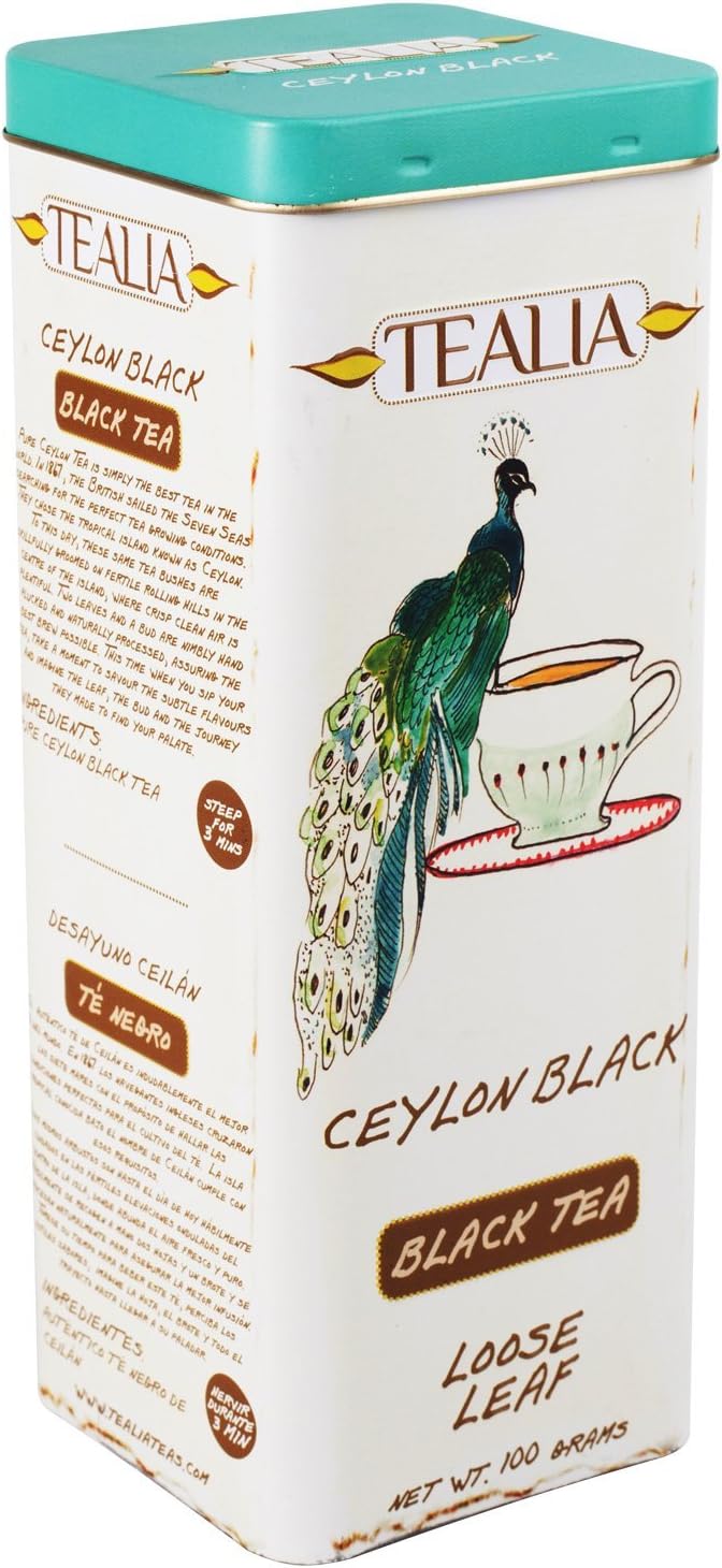 Tealia Ceylon Black 100g Loose Leaf Tea