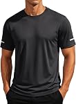 MAGCOMSEN Dry Fit Shirts for Men Sun Protection Athletic Short Sleeve Shirt Workout Gym Fishing Swim Rash Guard