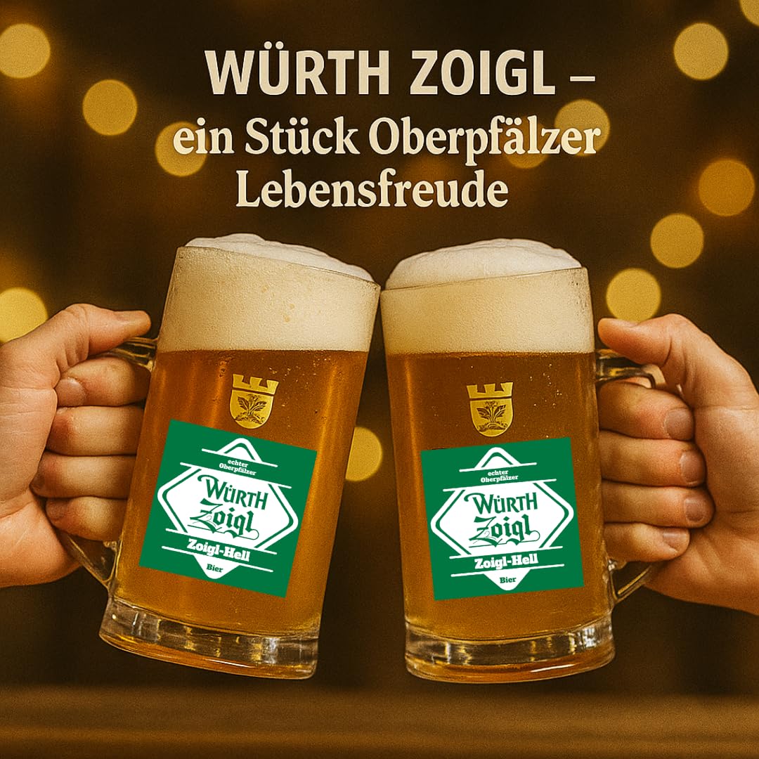 Zoigl Bier aus der Oberpfalz untergärig Partyfass 5 Liter - Brauerei Würth 5l