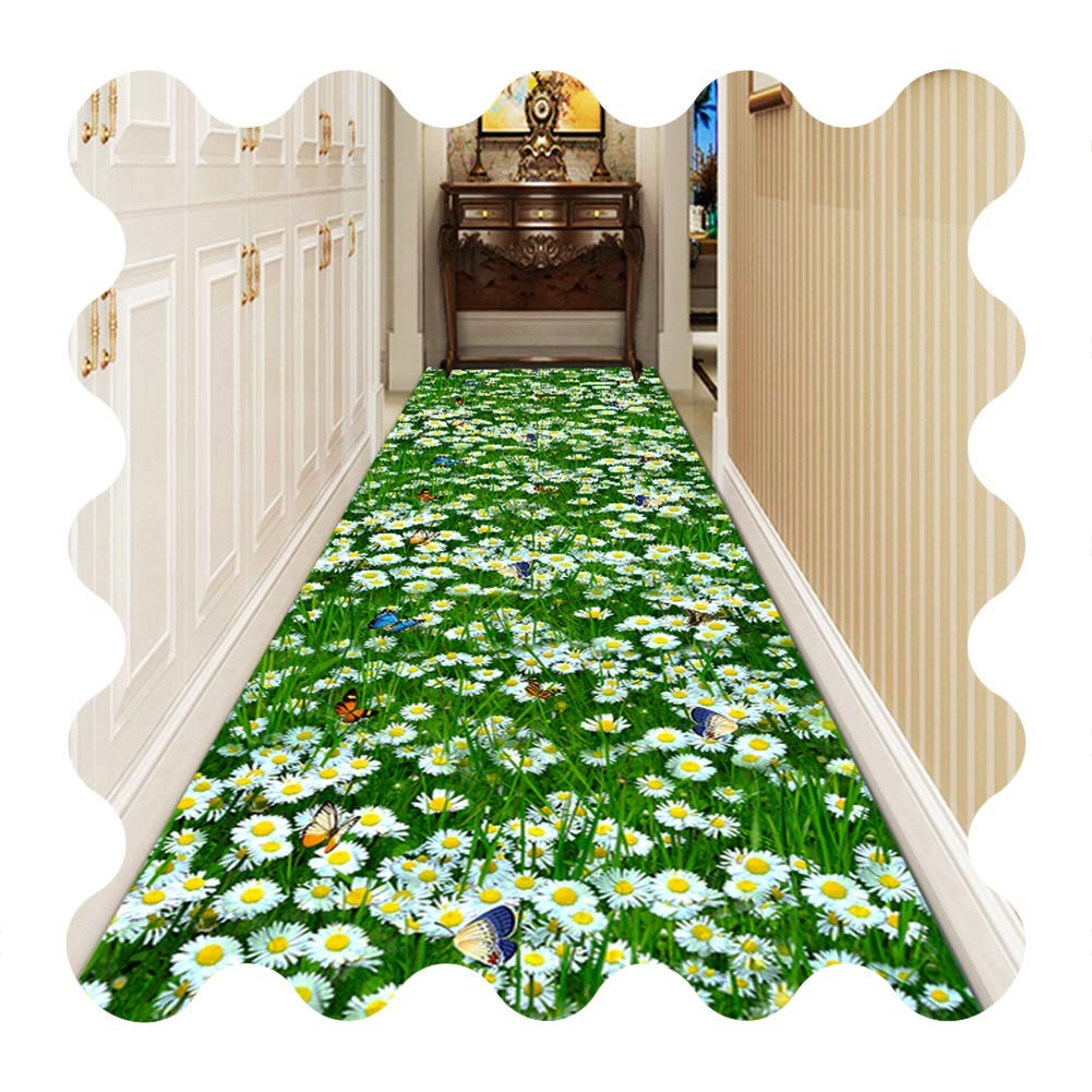Tapis de passage d'allée antidérapant et recoupable sur mesure