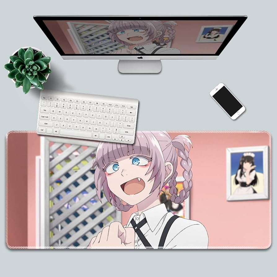 Amazon.co.jp: よふかしのうた マウスパッド ゲーミング デスク
