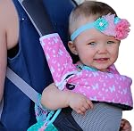 Drool and Teething Pad Reversible Organic Cotton 3-Piece set for Ergobaby Four Position 360 Baby Carrier (Grey and White Arrows) [Patent Pending] (Ergo-Pink)