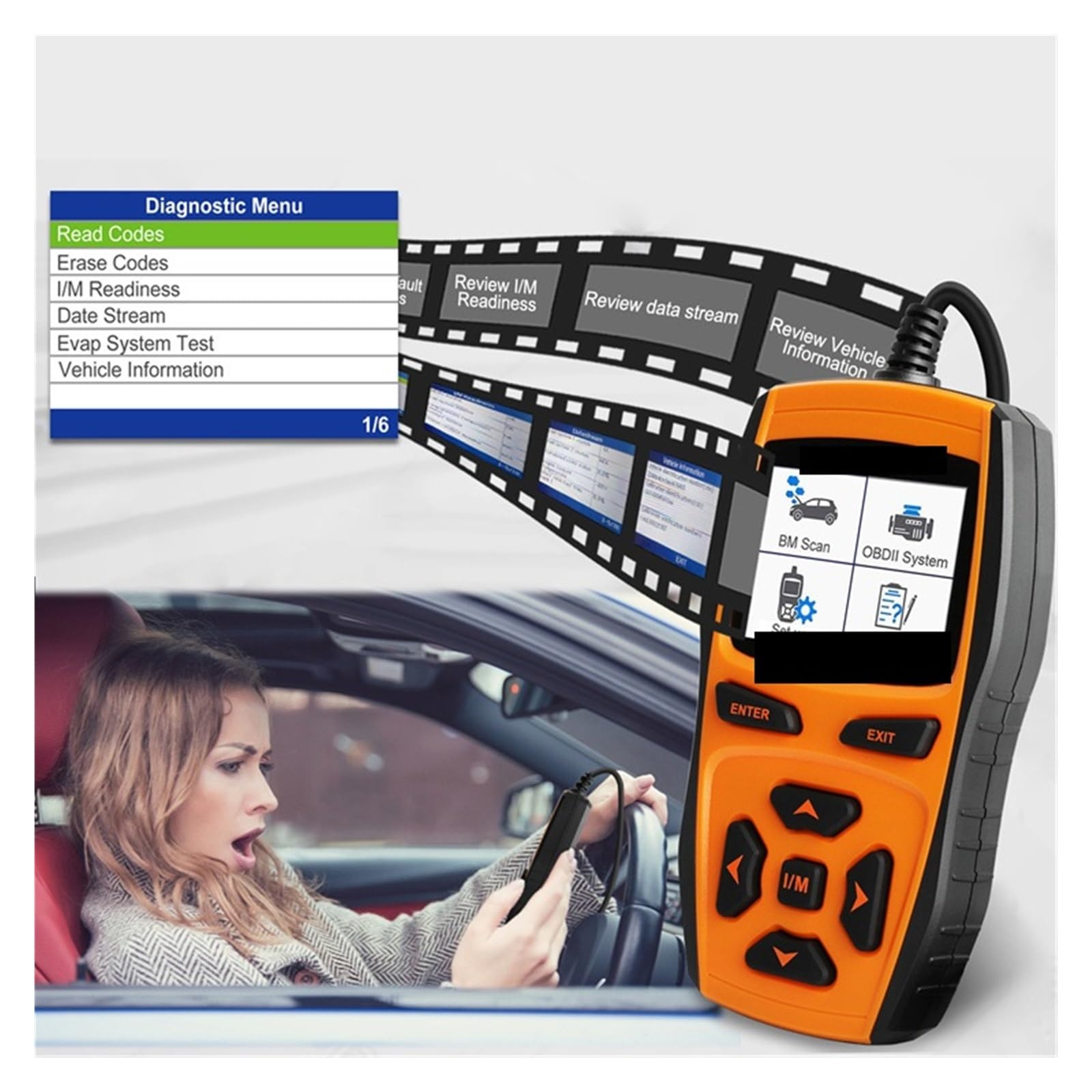 Escáner OBD2 7810 for Coche, reinicio de Servicio de Aceite, EPB, Caja de Cambios, herienta de diagnóstico TPS, escáner automotriz OBD 2