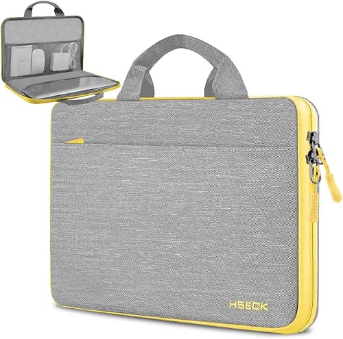 Miniatura 10 de Hseok Funda para laptop de 13 a 14 pulgadas, compatible con MacBook Pro de 14 pulgadas M4/M3/M2/M1, todos los modelos de Mac Air/Pro de 13.3