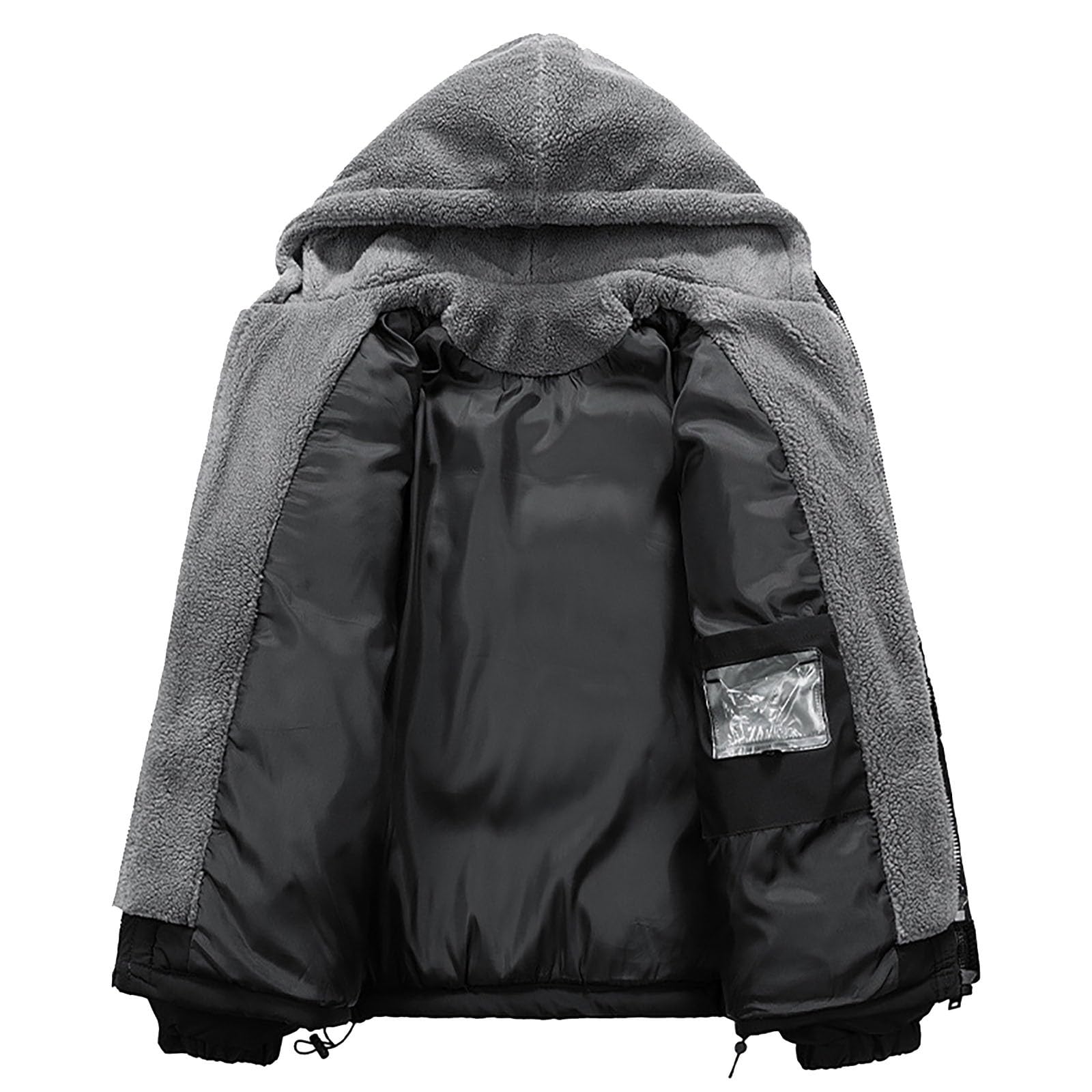 TYUIOP Giacca Moto Estiva Uomo Make Up Offerte Giacca A Vento Uomo Invernale Con Cappuccio Giacche Invernale Uomo Giacca Con Risvolto Da Uomini Giacche Foderata In Pile Giacca Cargo Militare Aderente