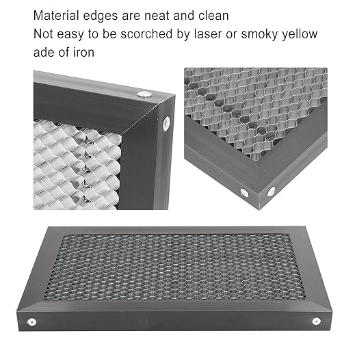 Miniatura 9 de Máquina de grabado Grabador de cuero Honeycomb Bed Glowforge Pro, mesa de corte 11.811x7.874x0.866 in Beehive placa de trabajo CNC Procesado Cama de
