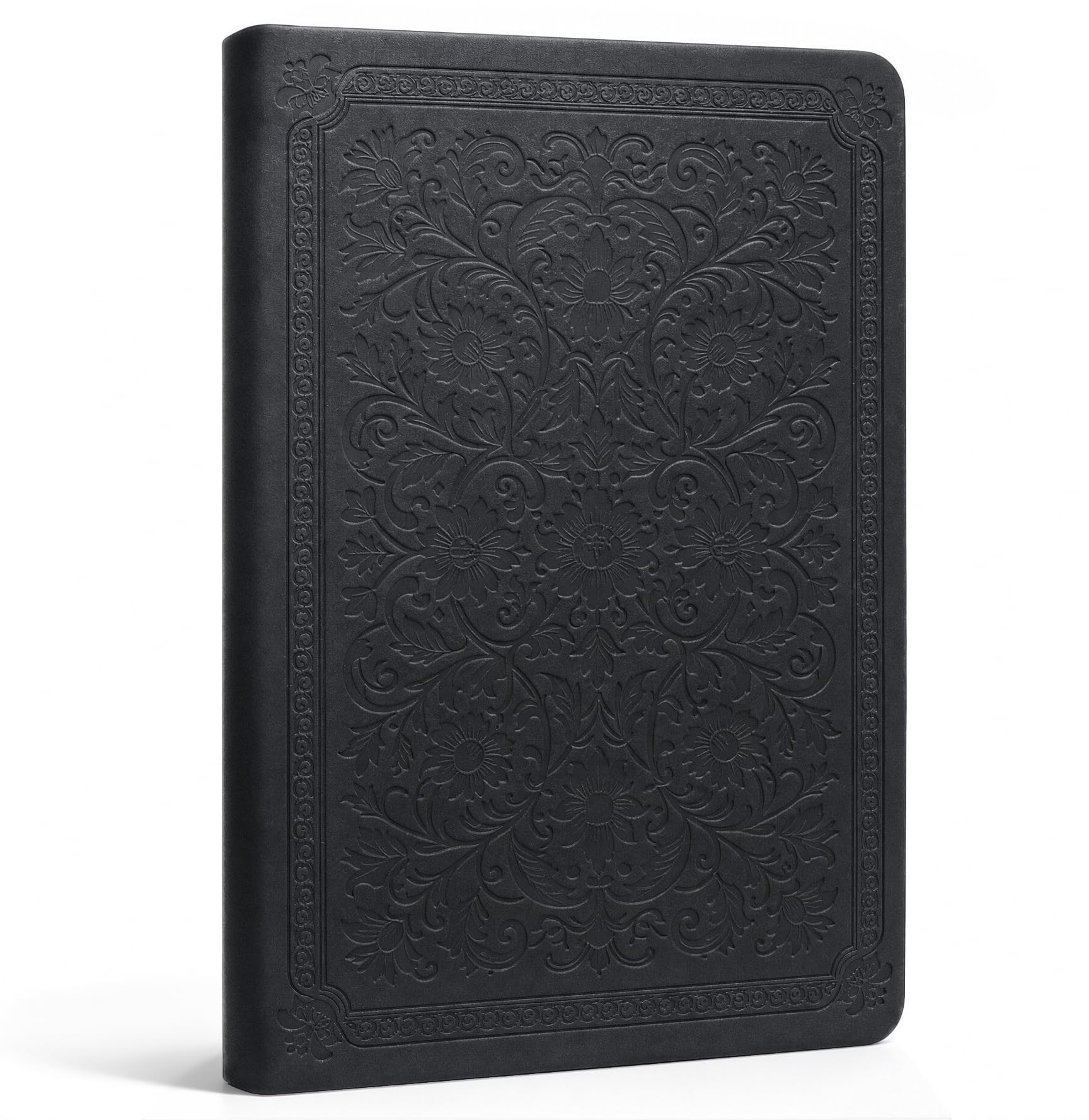 BIROYAL A5 Notebook Blank Journal - 256 Pages Bullet Journal with 120gsm Thick Paper - Hardcover Leather Journals for Women & Men - Plain Notebook for Drawing, Work Writing, 14.5 x 21cm