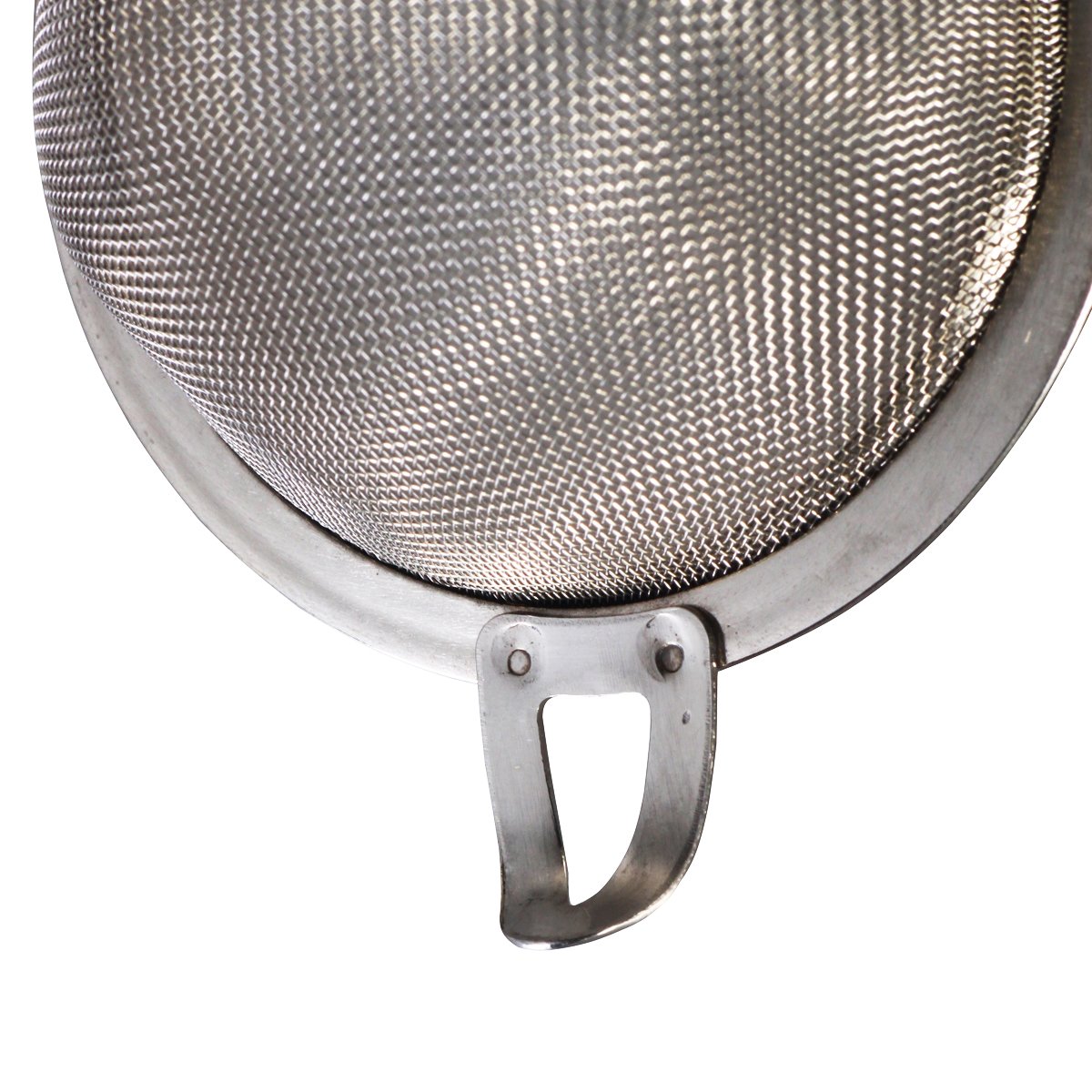 Setaccio In Acciaio Inox Horwood Tc209 12 Cm - Colino A Maglia Fine, Manico Lungo, Argento - 6