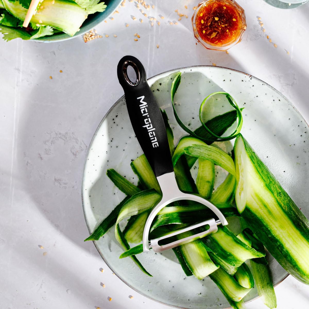 Microplane Pelador en Y– hoja en Julienne, 48083E