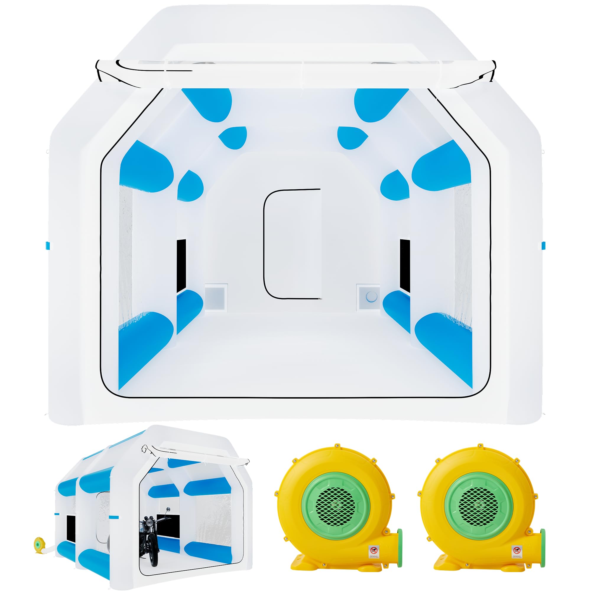 Amazon.com: EROMMY Inflatable Paint Booth, 13x9.6x9FT Inflatable