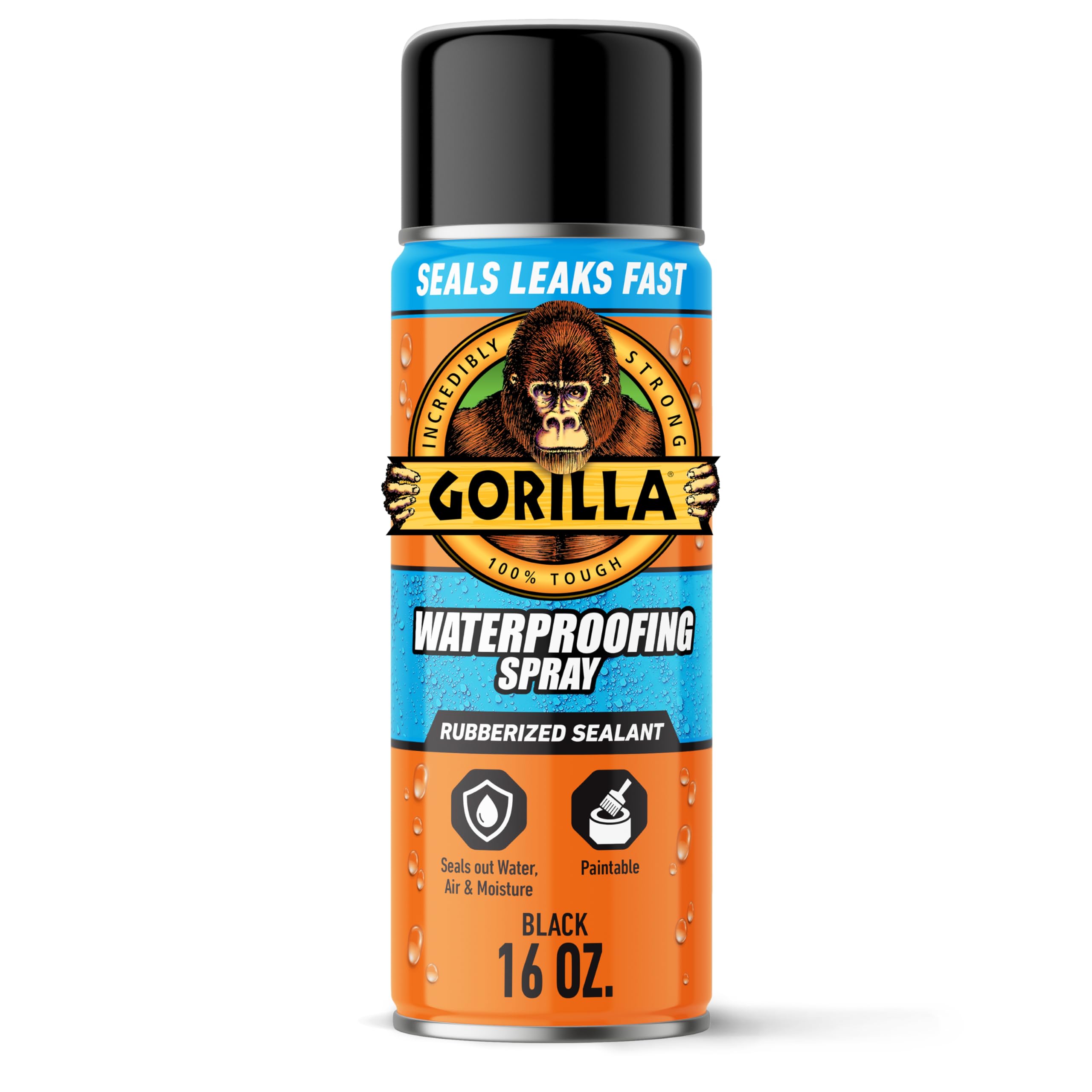 Gorilla 16oz Black Spray Sealant