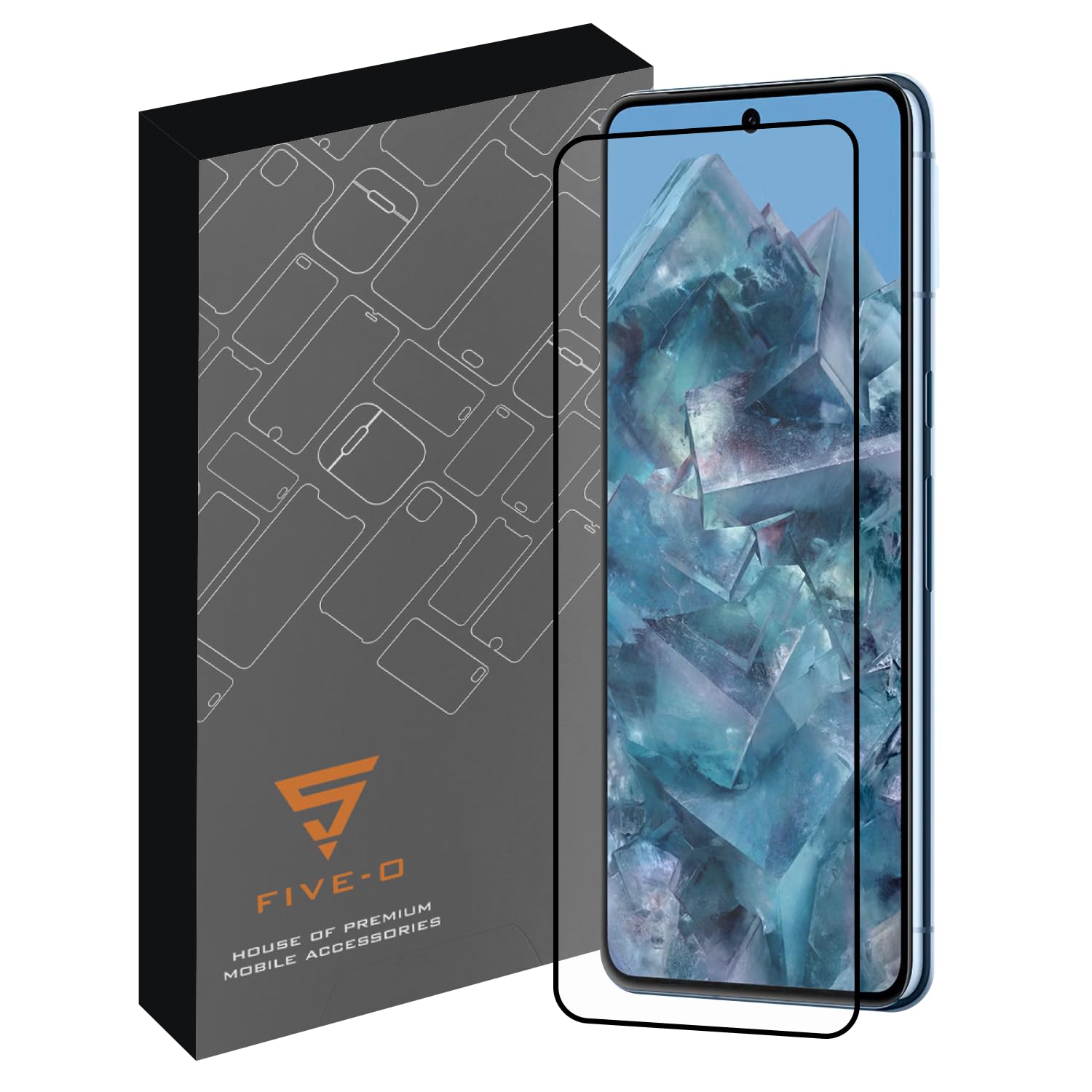 FIVE-O Tempered Glass Screen Guard for Google Pixel 8 - Edge to Edge Tempered Glass Screen Protector - 9H Hardness - 6D Tempered Glass - Pack of 1 (B0CL4SZDLD) Amazon Price History, Amazon Price Tracker