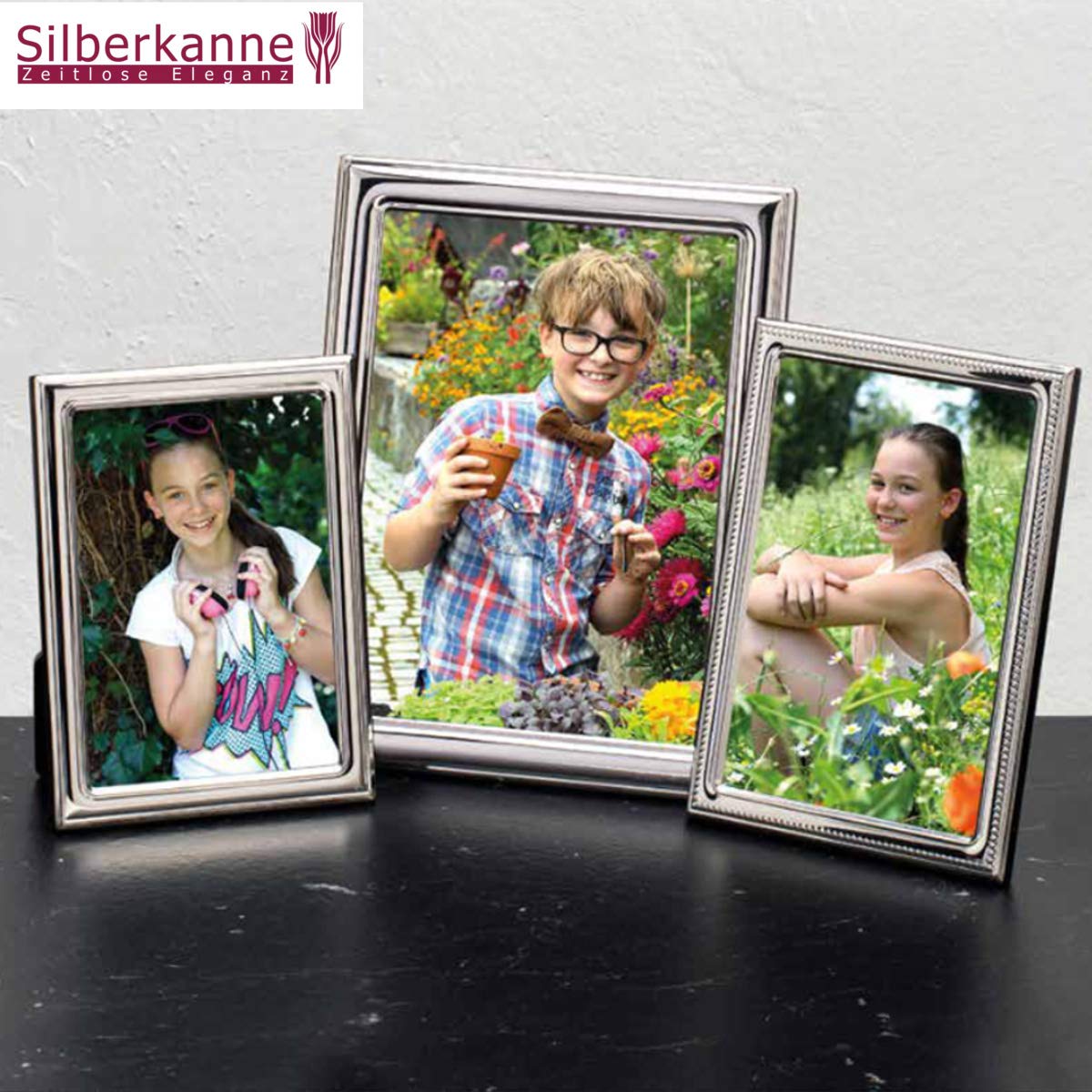 Magnifique Cadre Photo 15x20 Cm En Argent Massif 925 - Fabriqué à La Main, Finition Lisse Et Brillante, Parfait Pour Vos Souvenirs