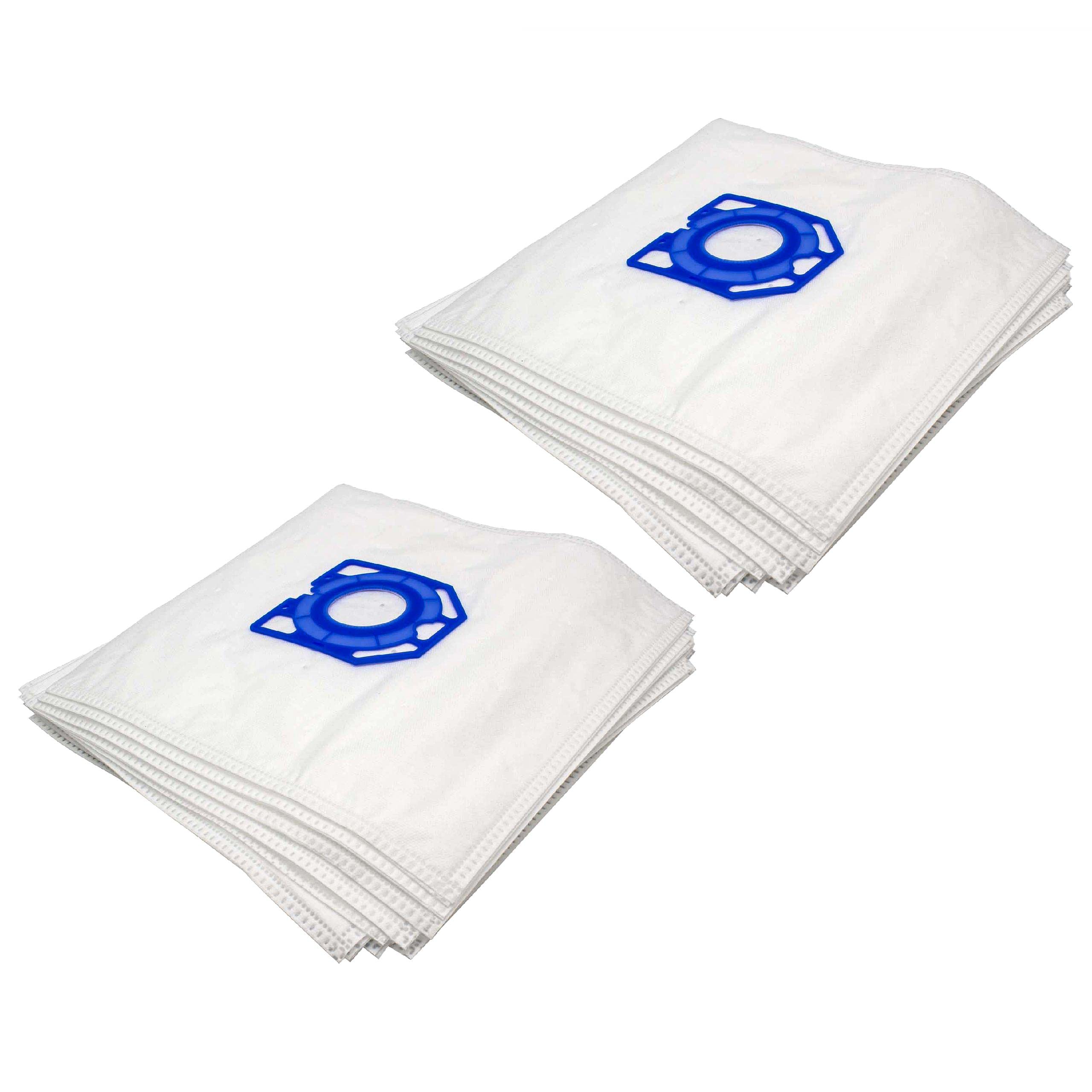 vhbw 20x sacchetto compatibile con Ruton Marathon aspirapolvere - in microfibra, 31,5cm x 24cm