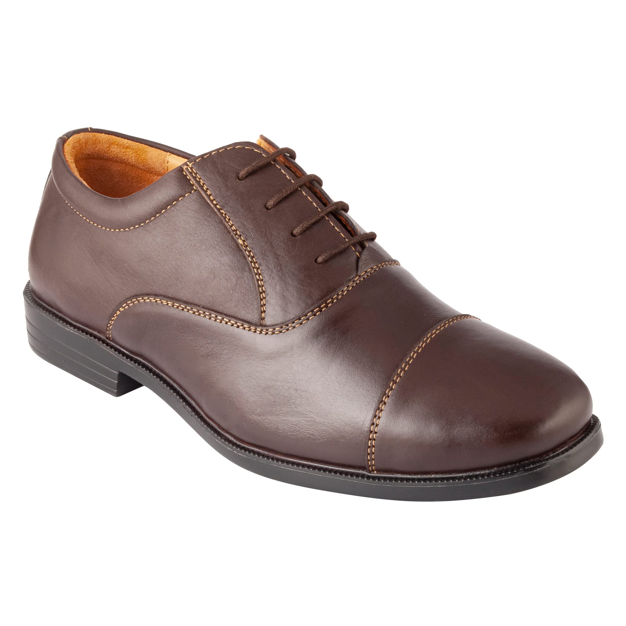 tZaro Mens Chocolate Leather Formal Shoes -11 UK (B07TCN9K4T) Amazon Price History, Amazon Price Tracker