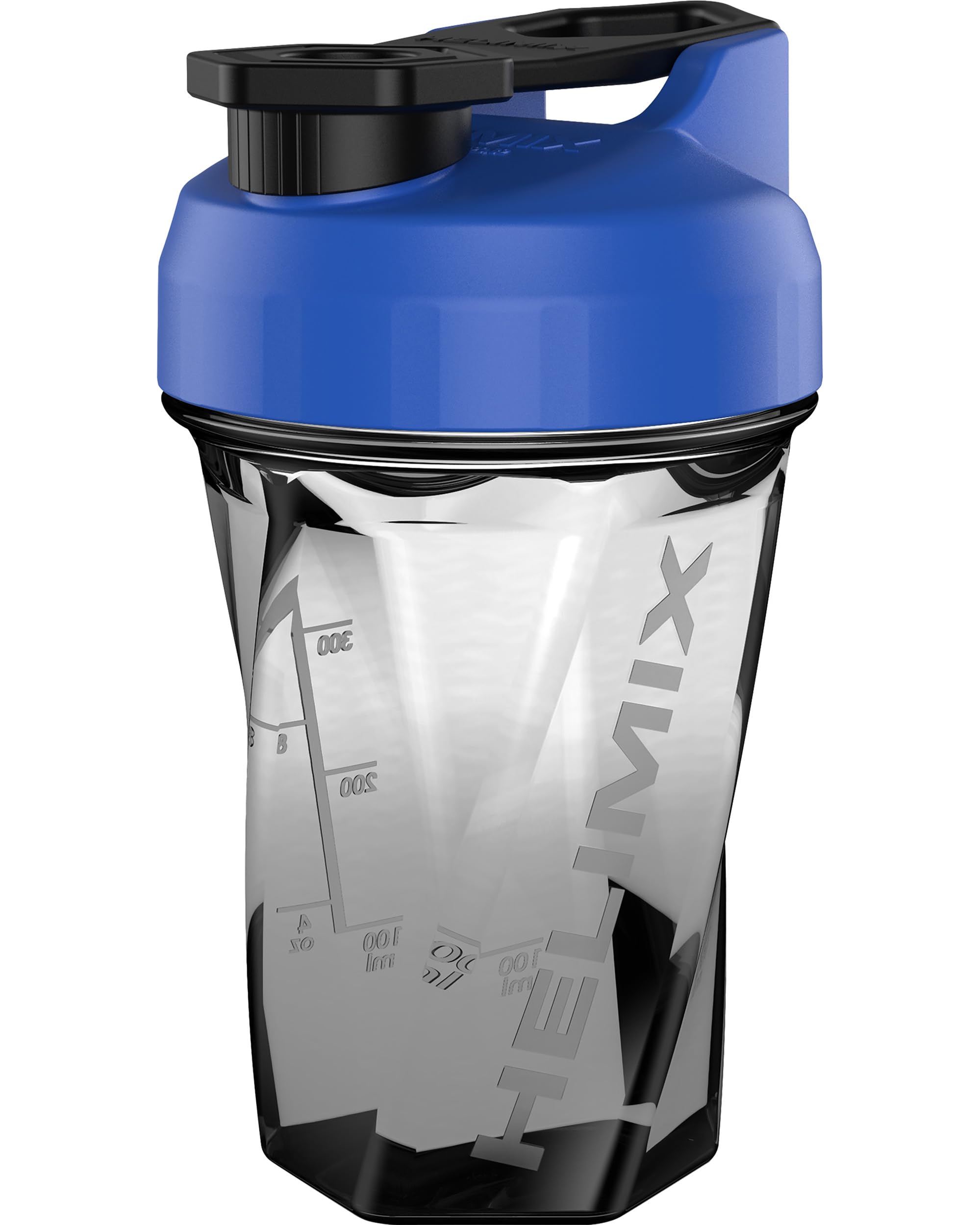 Helimix 2.0 Vortex Blender Shaker Bottle 591 ml - No Blending Ball or Whisk - USA Made - Portable Pre Workout Whey Protein Drink Cup - Mixes Cocktails Smoothies Shakes - Top Rack Safe