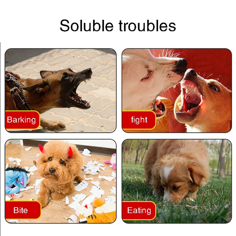 Máscara for Perros pequeños, medianos y Grandes for morder, ladrar Mejorar el Control