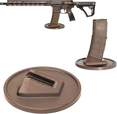 Gun Stand, Pistol Stand, Rifle Stand, Magazine Stand, Handgun Stand, Gun Safe Organizer, Mag Holder  Durable, Stable & Made in The USA