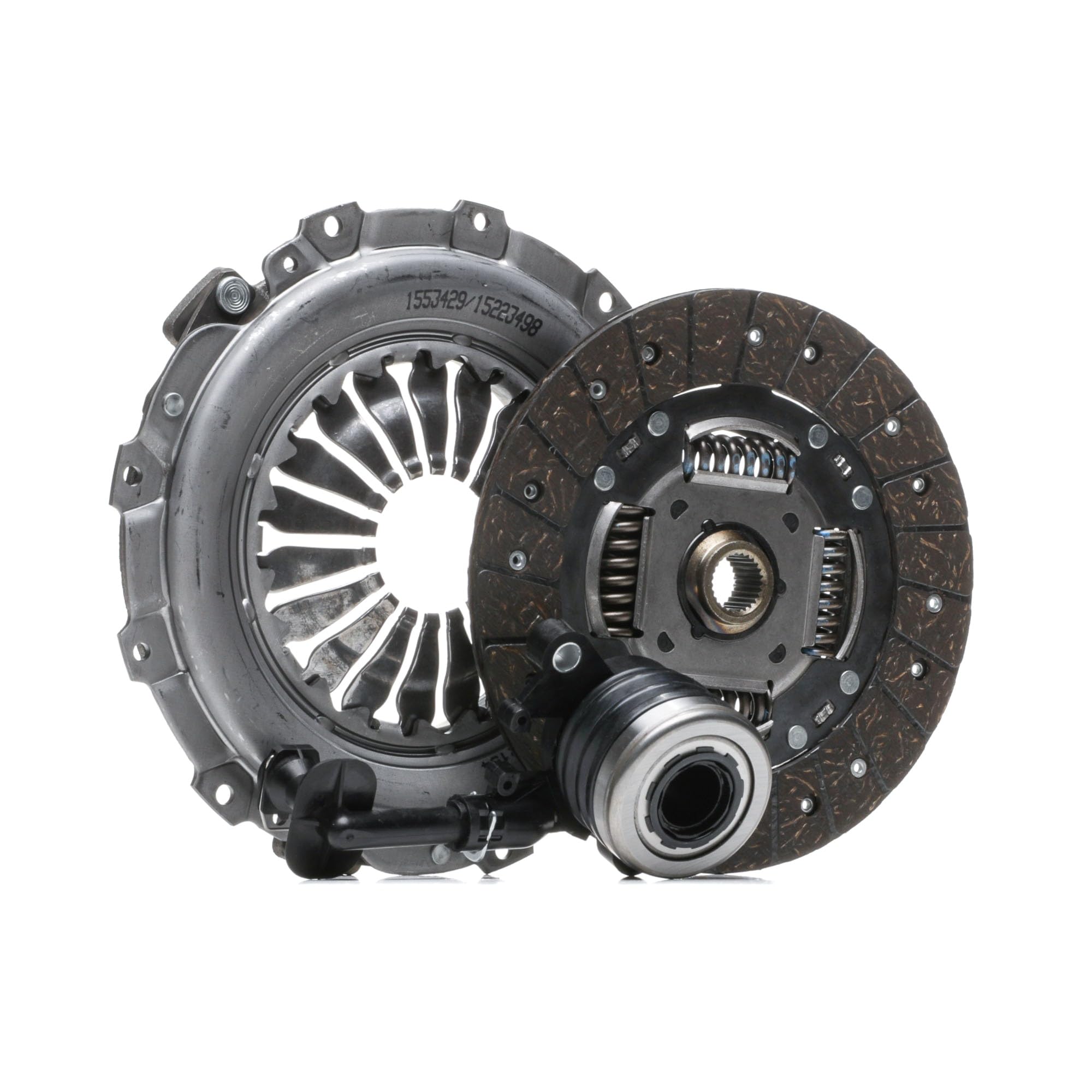 Zestaw sprzęgła RIDEX 479C0417 Kompatybilny z RENAULT Megane 2 sedan LM0/1 CLIO Grandtour KR0/1 MODUS/GRAND MODUS F/JP0 Megane 2 BM0/1, CM0/1 Megane 2 nadwozie pełne/kombi KM