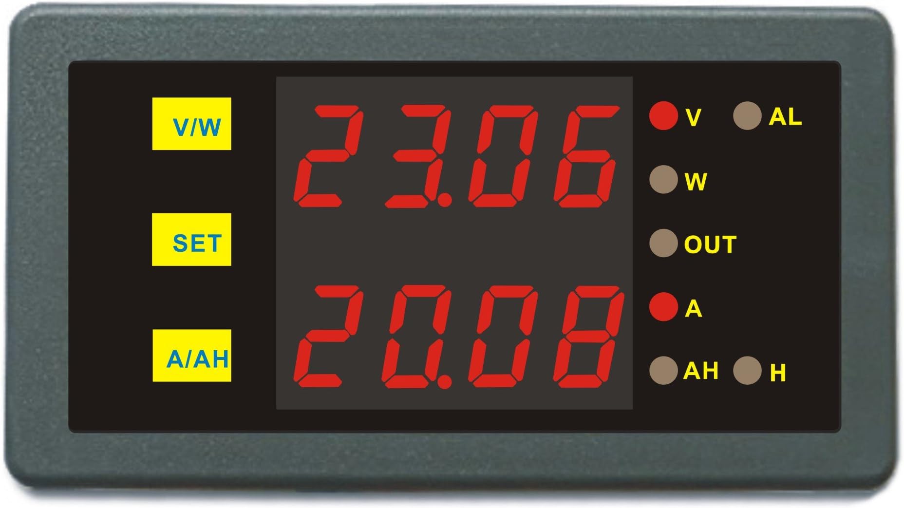 Programmable Combo Meter DC 0-90V 0-50A Voltage Current Energy Power Watt Meter for Solar Golf Cart Forklift …