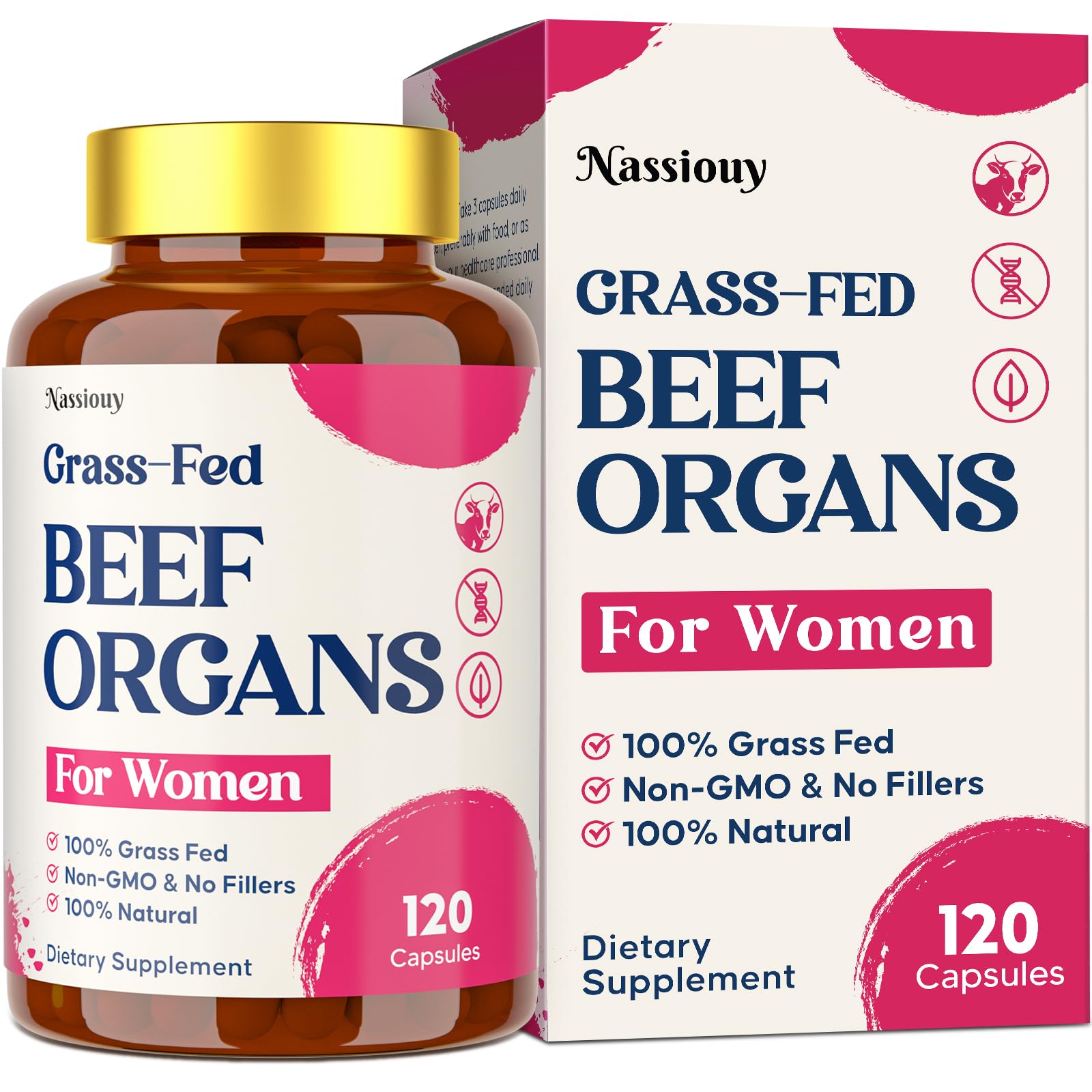 12-In-1 Beef Organ Supplement for Women