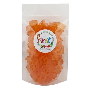 FirstChoiceCandy Gummy Bears (Pink Grapefruit, 2 Pound (Pack of 1))