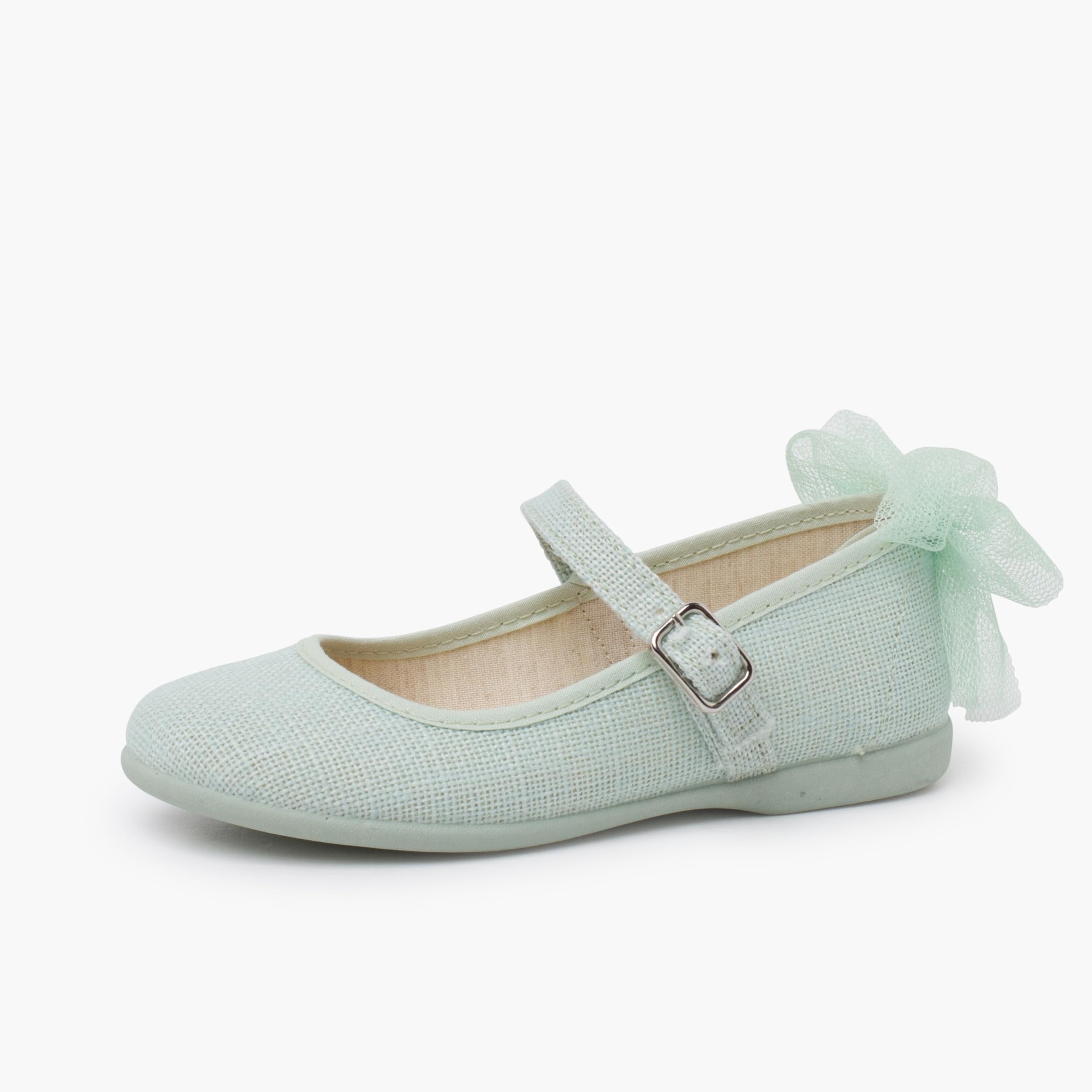 Pisamonas Ballerine Cerimonia Fiocco Posteriore in Tulle
