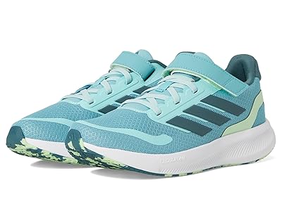 adidas Kids Run Falcon 5 Shoes (Little Kid) Kids Shoes Mint Ton/Preloved Teal/Semi Green Spark : 1 Little Kid M, Synthetic/Textile