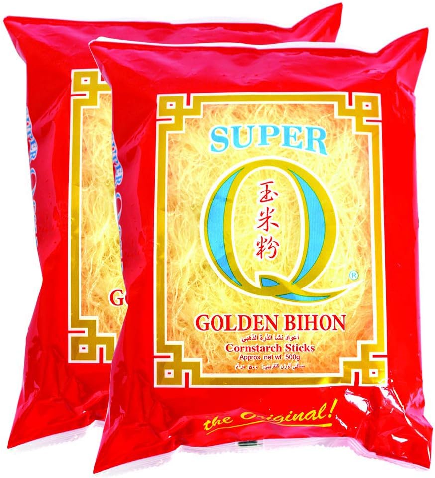 Golden Bihon Corn-Starch Stick Noodles, 500 g
