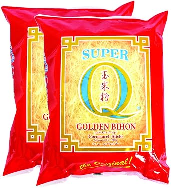 نودلز Super Q Golden Bihon Corn-Starch Stick ، 500 جم