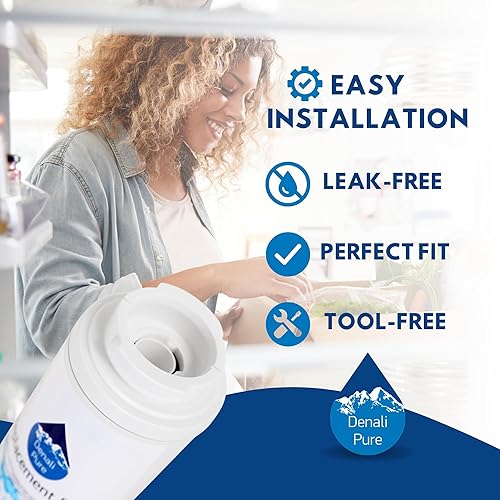 Miniatura 6 de Replacement for KitchenAid KBRA22ERBL01 Refrigerator Water Filter - Compatible with KitchenAid 4396395 Fridge Water Filter Cartridge