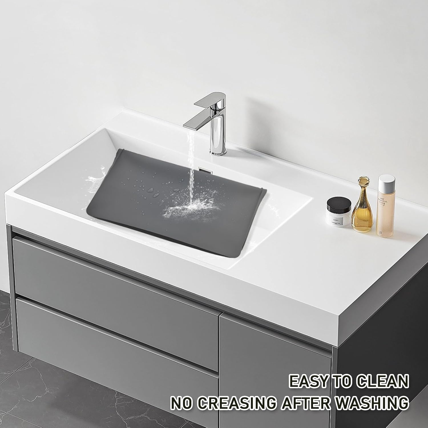 難読化洗濯機・乾燥機マット 防水 ノンスリップ 洗濯機・乾燥機用ラバーマット 洗濯室用 洗濯機上部保護マット 2枚パック 汚れ防止