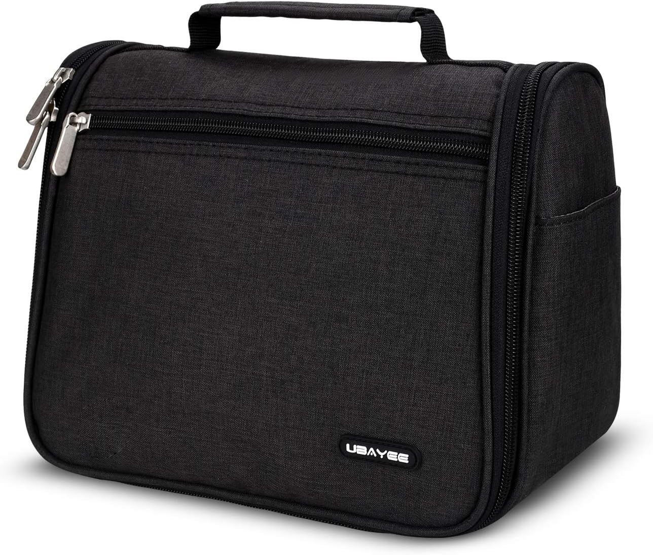 UBAYEE Hanging Toiletry Wash Bag for Men and Women, Black