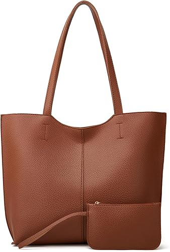 Ashioup Bolsas de mano para mujer con bolso pequeño, bolso de mano de piel sintética con cremallera y bolsa de hombro