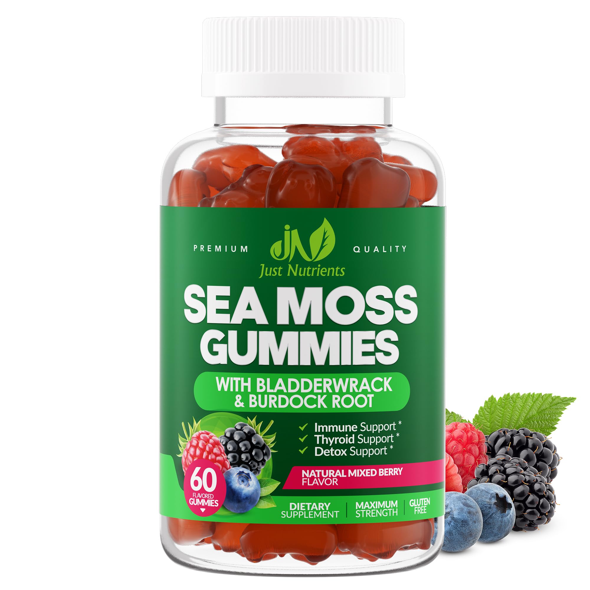 Just Nutrients Sea Moss 3000mg Gummies