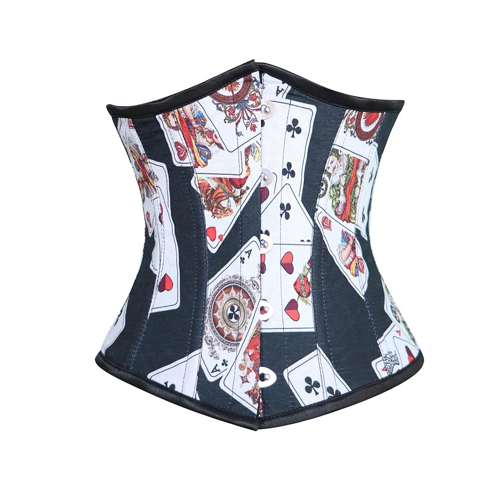 Amazon.com: CorsetStreet Women's Playing Cards Printed