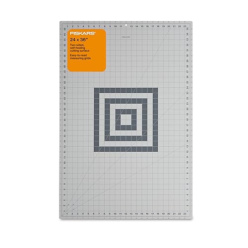 Fiskars Self Healing Cutting Mat for Quilting, Arts and Crafts,