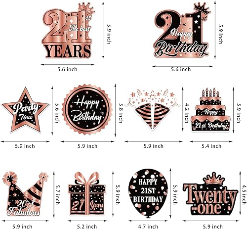 Miniatura 4 de 48 espirales colgantes para fiesta de cumpleaños de oro rosa, decoraciones de fiesta de cumpleaños de oro rosa, remolinos colgantes para techo