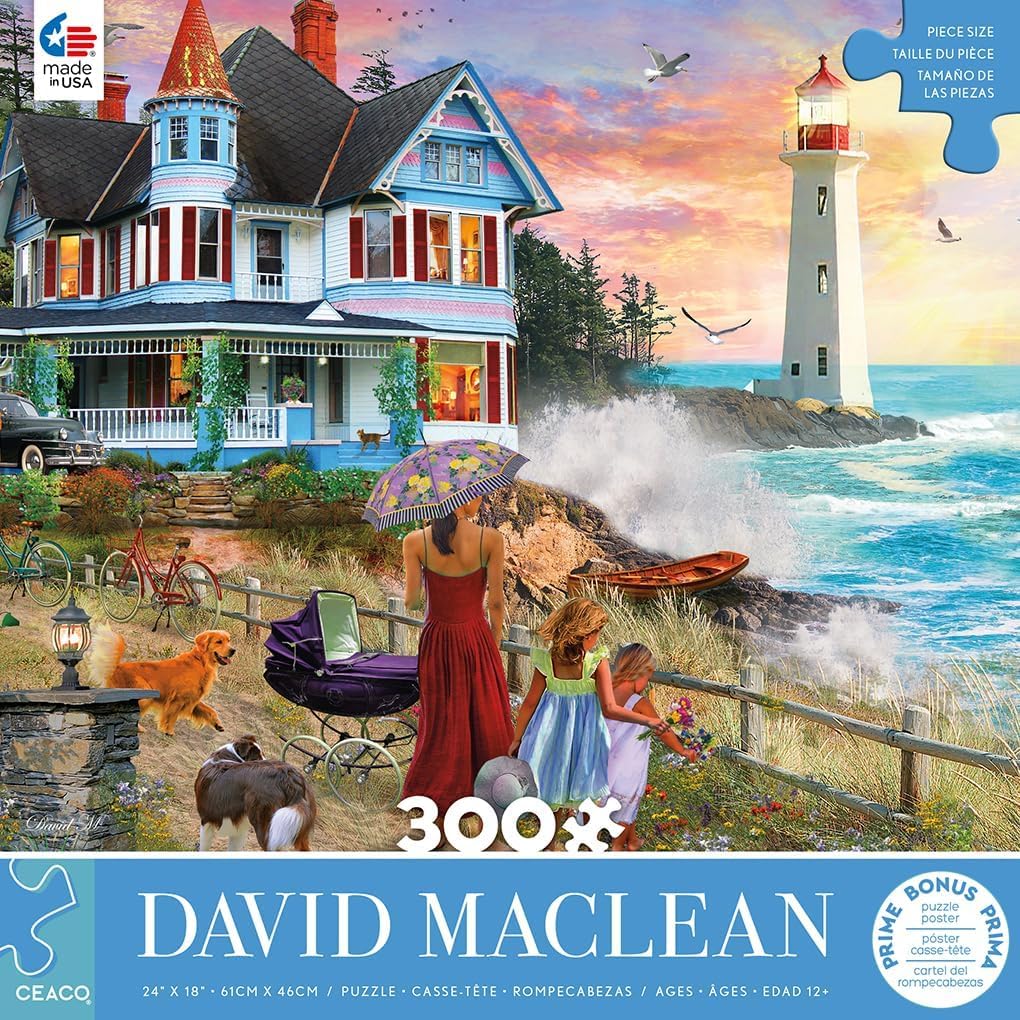Amazon.com: Ceaco - David Maclean - Picking Wildflowers - 300