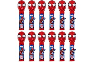 Pop Ups! Spiderman Lollipop Holder - 12 Chupa Chups Lollipops with Cases...