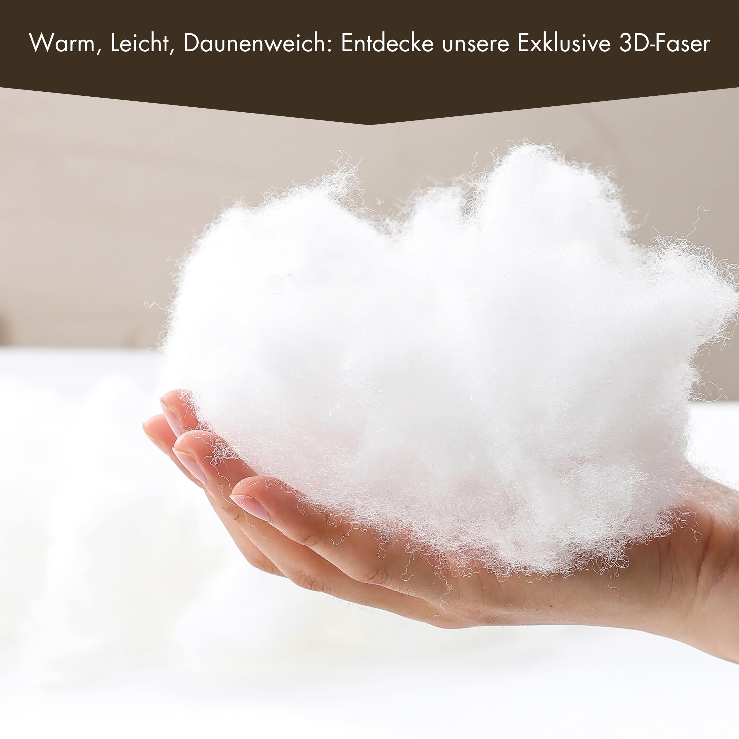 Nora Home Bettdecke 155x220 4 Jahreszeiten 2 teiling Antimilben. Sommerdecke 125 GSM + Ganzjahresdecke 250 GSM = Winterdecke 375 GSM. 2 Steppdecke für Vierjahreszeiten/Sommer/Winter. Oeko-TEX - Duo