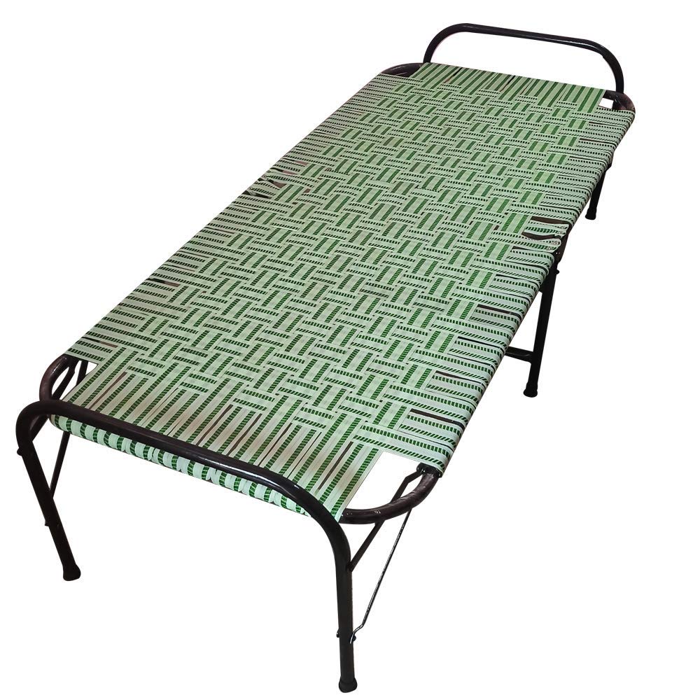 Generic Plastic Niwar Folding Bed Without Storage - ( Multicolor)