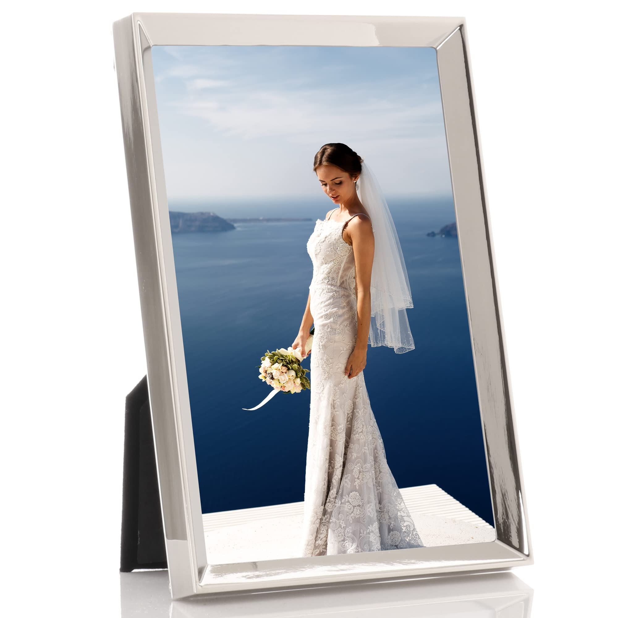 4x6 Silver Grace Picture Frame