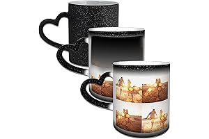 Tazas personalizadas para papá: Taza mágica personalizada con fotos sensibles al calor