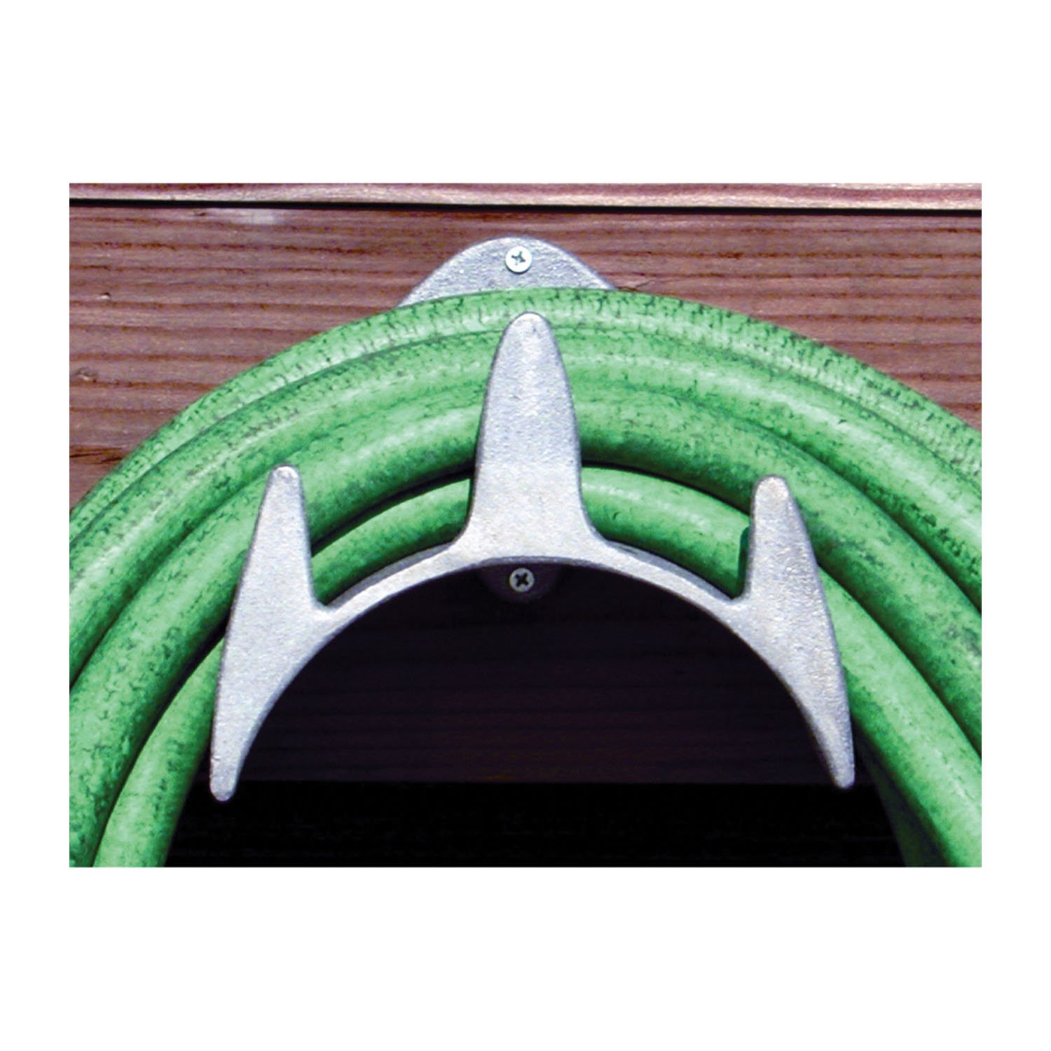Bateau support de tuyau dévidoir mural fonte pour rangement tuyau jardin