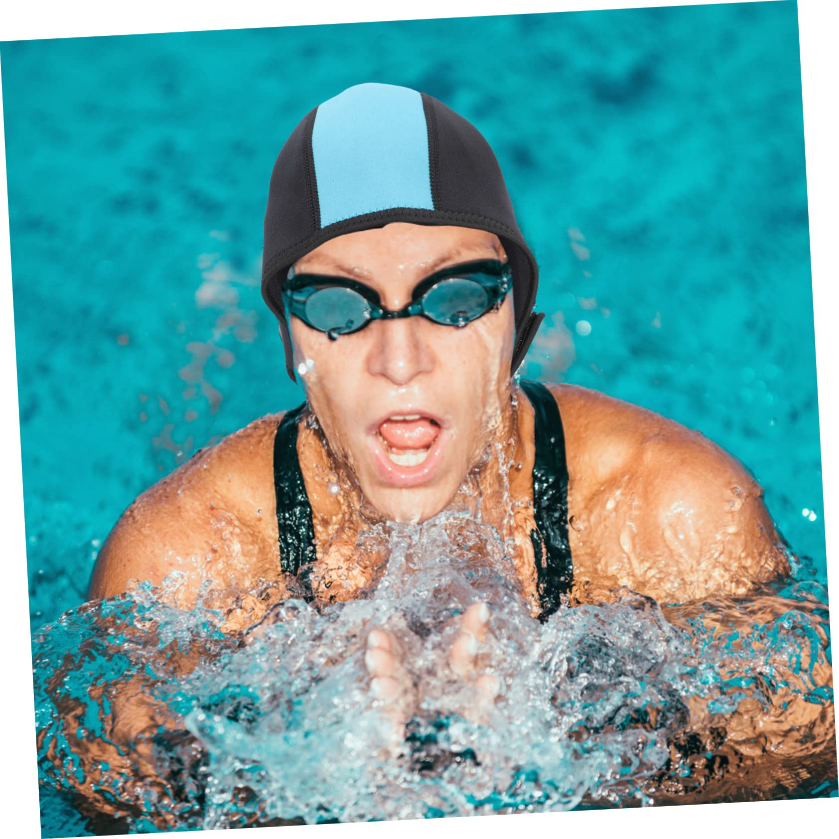 5 Uds Capucha De Buceo Elástica Gorro De Natación para Adultos Gorro De Natación para Rafting Gorros De Baño Gorro De Baño Traje De Neopreno Capucha De Buceo Cubierta De Capucha