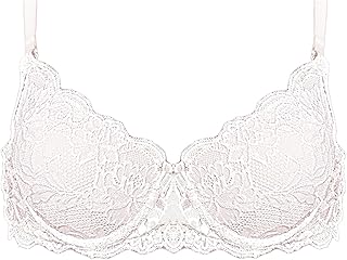 Dadosh Women's Sexy Lace Bra Padded and Support for Complete Comfort and Charming Feminine Beauty - Women's Bra for Elegant Look - Bra for Women