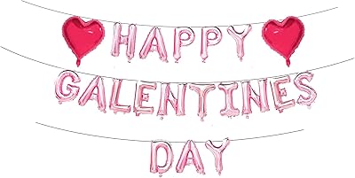 Globos de Corazón Rojo para el Día de Galentines